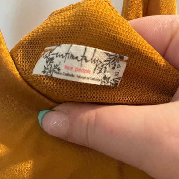 Free People Mustard Yellow Tank - Picture 5 of 7